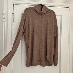 Brown turtleneck sweater NWOT